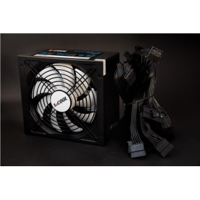 napájací zdroj 1stCOOL ATX 700W WHITE STORM 700, APFC, 85+, ploché káble