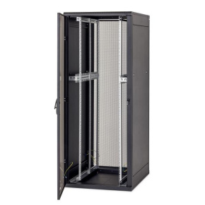 Stojanový rack 19'' 42U (š)800x(h)1000 rozoberateľný pr.i zad.dv.sito čierny