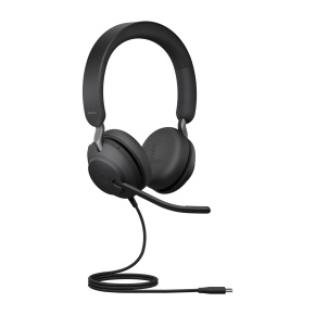 Jabra Evolve2 40 SE/Stereo/USB-C/Drôt/Čierna Jabra Evolve2 40 SE/Stereo/USB-C/Drôt/Čierna