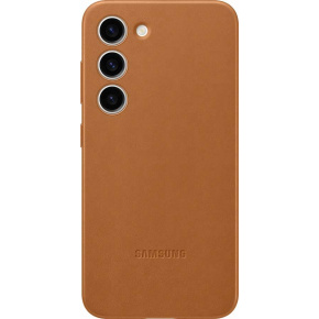 Samsung koženný zadný kryt EF-VS911L pre Galaxy S23, camel