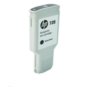 HP 728 300-ml Matte Black DesignJet Ink Cartridge