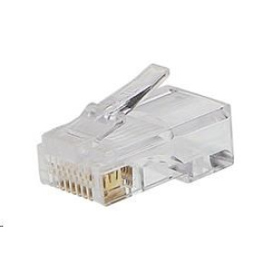 PREMIUMCORD RJ45 8pin konektor - drôt, balenie 100ks vo vrecku