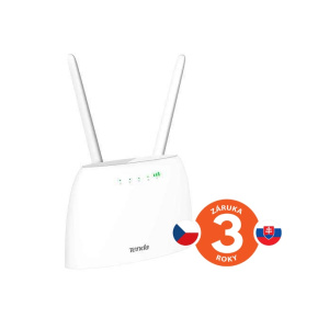 Tenda 4G07 Wi-Fi AC1200 4G LTE smerovač, 2x WAN/LAN, 1x miniSIM, IPv6, VPN, LTE Cat.4,4x anténa, CZ app