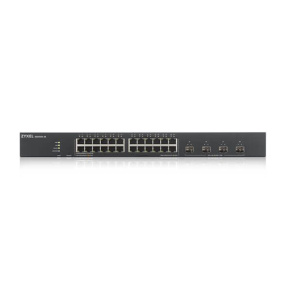 Zyxel XGS1930-28, 28 Port Smart Managed Switch, 24xGigabit Copper and 4x 10G SFP+, hybird mode, standalone or NebulaFlex