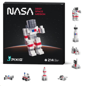 PIXIO NASA - Vesmírná mise magnetická stavebnice PIXIO NASA - Vesmírná mise magnetická stavebnice