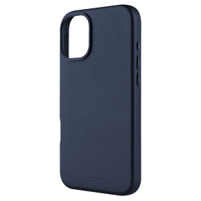 FIXED MagLeather kožený kryt iPhone 16+ modrý