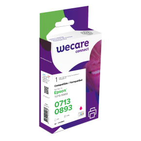 WECARE ARMOR ink kompatibilný s EPSON C13T07134012, červená/magenta