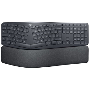 Logitech K860/Bezdrôtová Bluetooth/US layout/Čierna