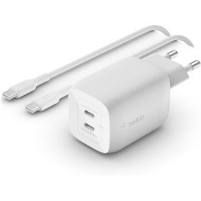 Belkin 65W napájací adaptér 2xUSB-C+100W kábel