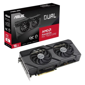 ASUS VGA AMD Radeon RX 7900 GRE DUAL OC 16G, 16G GDDR6, 3xDP, 1xHDMI