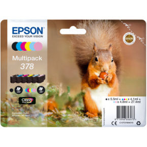 Epson Multipack 6-colours 378 Claria Photo HD Ink