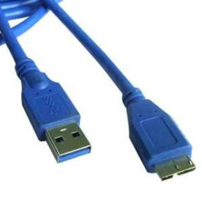 Kábel CABLEXPERT USB A-B micro 1,8m 3.0, modrý