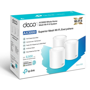 TP-Link AX3000 Smart Home Mesh WiFi6 System Deco X50(3-pack)