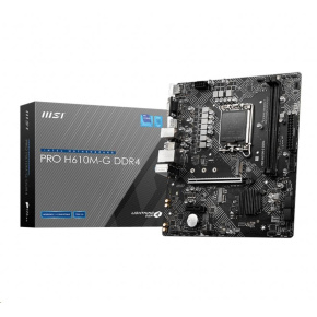 MSI PRO H610M-G DDR4/LGA 1700/mATX