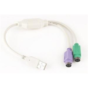 GEMBIRD Kábel adaptér USB-2xPS/2 30 cm