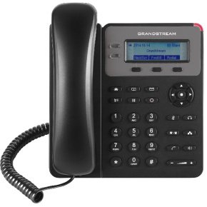 Grandstream GXP1615, 2,95'' LCD dispplej, 1SIP účet, 3prog. tačítka, dual 10/100MBps, PoE