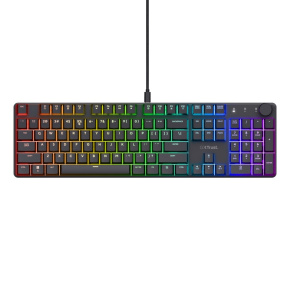 Trust Gaming GXT 866 Torix/Drôtová USB/US layout/Čierna