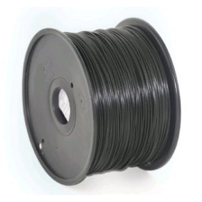 GEMBIRD Tlačová struna (filament) PLA, 1,75 mm, 1 kg, čierna