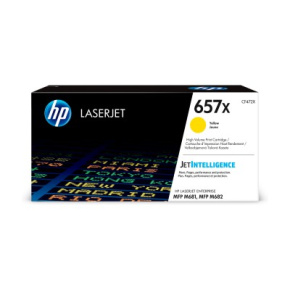 HP 657X High Yield žltá LJ Cartridge, CF472X