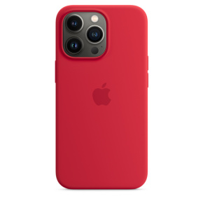 iPhone 13 Pro Silicone Case w MagSafe – (P)RED
