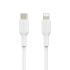 Belkin Lighting to USB-C kábel, 2m, biely