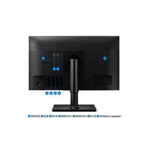 Samsung F24T450FZ 24" IPS LED 1920x1080 Mega DCR 5ms 250cd DP 2xHDMI repro Pivot