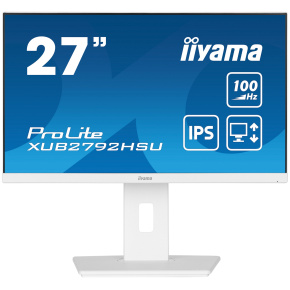 iiyama ProLite/XUB2792HSU-W6/27''/IPS/FHD/100Hz/0,4ms/White/3R