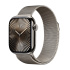 Apple Watch Series 10 GPS + Cellular 42mm Natural Titanium Case with Natural Milanese Loop