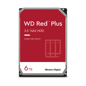 WD Red Plus/8TB/HDD/3.5''/SATA/5640 RPM/Červená/3R