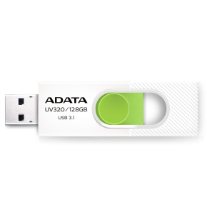 ADATA UV320/128GB/USB 3.2/USB-A/Biela