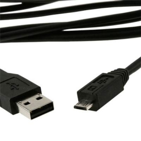 Kábel CABLEXPERT USB A Male/Micro B Male 2.0, 1,8m, Black High Quality
