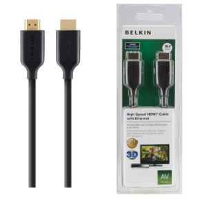 BELKIN Gold High-speed HDMI kábel s Ethernet a podporou 4K/UltraHD, 2m
