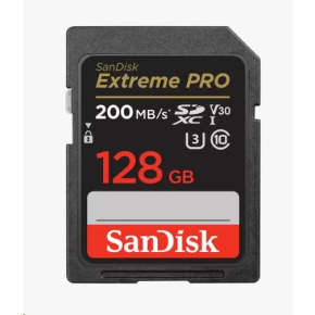 SanDisk Extreme PRO/SDXC/128GB/200MBps/UHS-I U3 / Class 10 SanDisk Extreme PRO/SDXC/128GB/200MBps/UHS-I U3 / Class 10