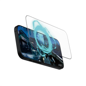 PanzerGlass ochranné sklo UWF Gaming pre iPhone 16 Pro - Black Frame