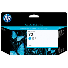 HP 72 130 ml Cyan Ink Cartridge with Vivera Ink