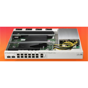 MIKROTIK RouterBOARD Cloud Core Router CCR2216-1G-12XS-2XQ + L6 (2GHz; 16GB RAM; 1xGLAN; 12xSFP28; 2xQSFP28; 2xM.2 slot dual PSU)