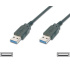 PremiumCord Kábel USB 3.0, A-A, 9pin, 3m