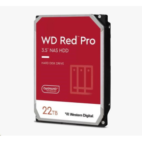 WD Red Pro/22TB/HDD/3.5''/SATA/7200 RPM/5R