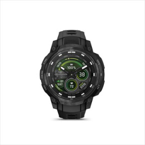 Garmin Instinct Crossover AMOLED, Tactical, Black, Black silicone band
