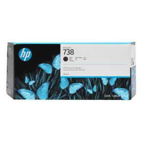 HP 738 čierna atramentová kazeta (300ml), 498N8A