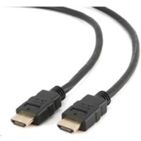 Gembird kábel HDMI High speed (M - M), pozlátené konektory, 10 m, čierny, bulk balenie Gembird kábel HDMI High speed (M - M), pozlátené konektory, 10 m, čierny, bulk balenie