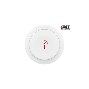 iGET SECURITY EP7 - bezdrôtové nastaviteľné Smart tlačidlo a zvonček pre alarm M5