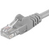 PremiumCord Patch kábel UTP RJ45-RJ45 CAT6 1,5m šedá