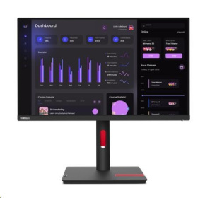 LENOVO LCD ThinkVision T24i-30-23.8" FHD IPS,matný,16:9,1920x1080,178/178,6ms,250cd,1000:1,HDMI,DP,VGA,VESA,PIVOT,3Y