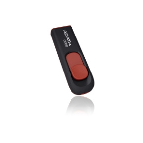64GB USB ADATA C008 čierno/červená (potlač)