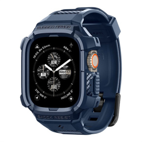 Spigen kryt Rugged Armor Pro pre Apple Watch Ultra 49mm - Navy Blue