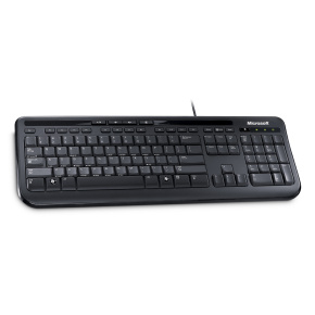 Microsoft 600/Drátová USB/CZ-Layout/Černá
