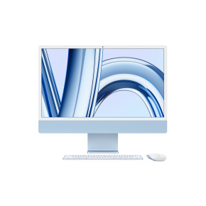 Apple iMac 24/23,5''/4480 x 2520/M3/8GB/512GB SSD/M3/Sonoma/Blue/1R