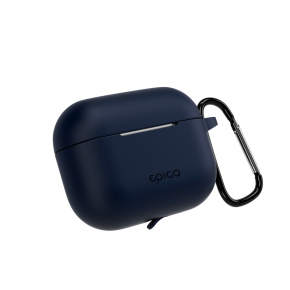 Epico puzdro s karabínou AirPods Pro 3 - modrá