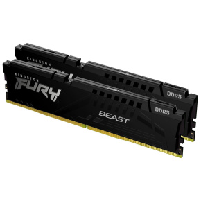 Kingston FURY Beast/DDR5/32GB/6400MHz/CL32/2x16GB/Black